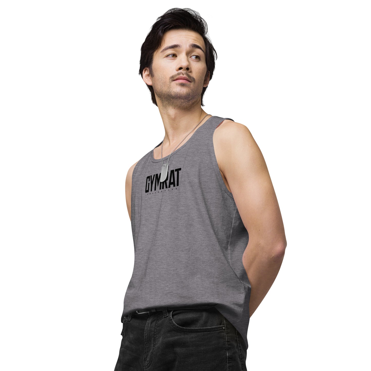 GYMRAT collective Men’s premium tank top