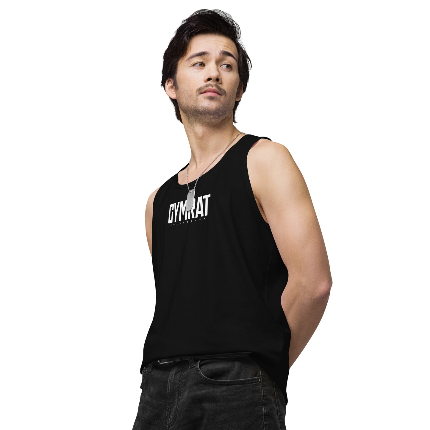 GYMRAT collective Men’s premium tank top