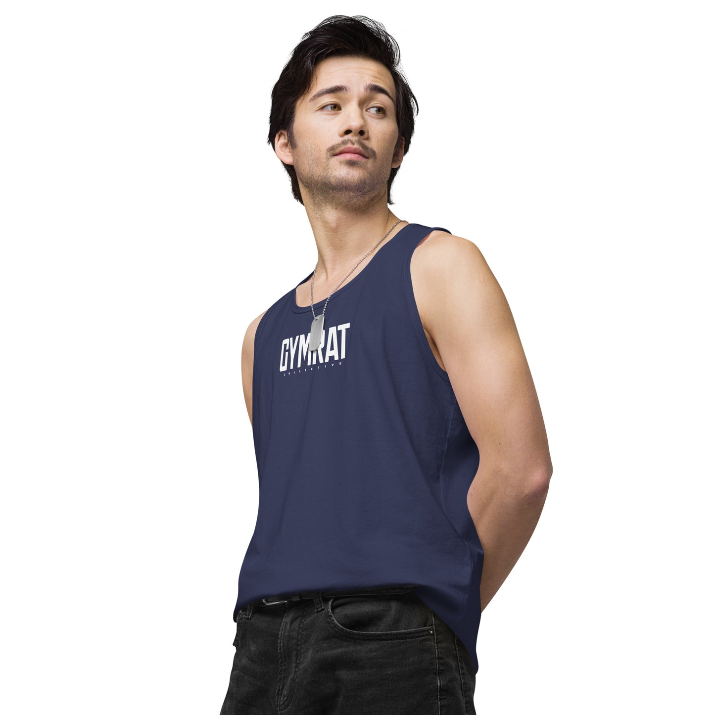 GYMRAT collective Men’s premium tank top