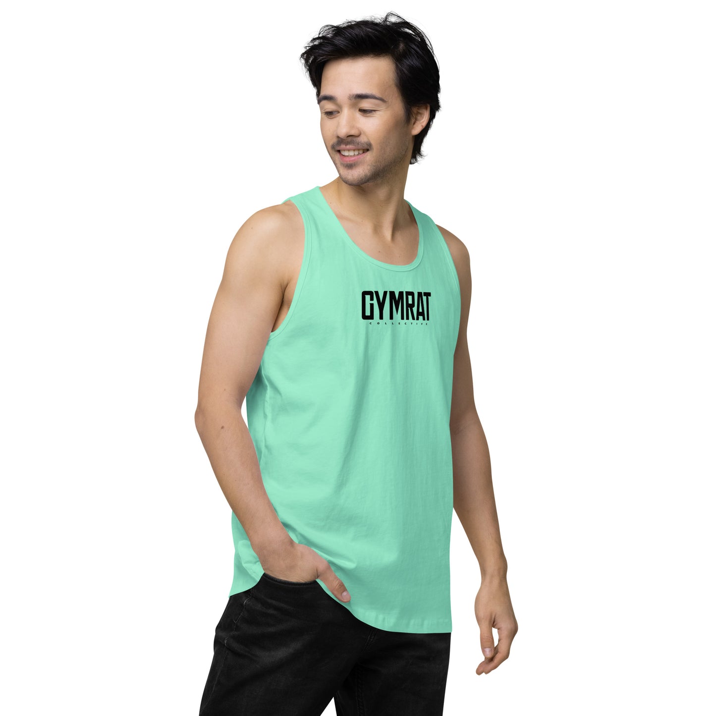 GYMRAT collective Men’s premium tank top