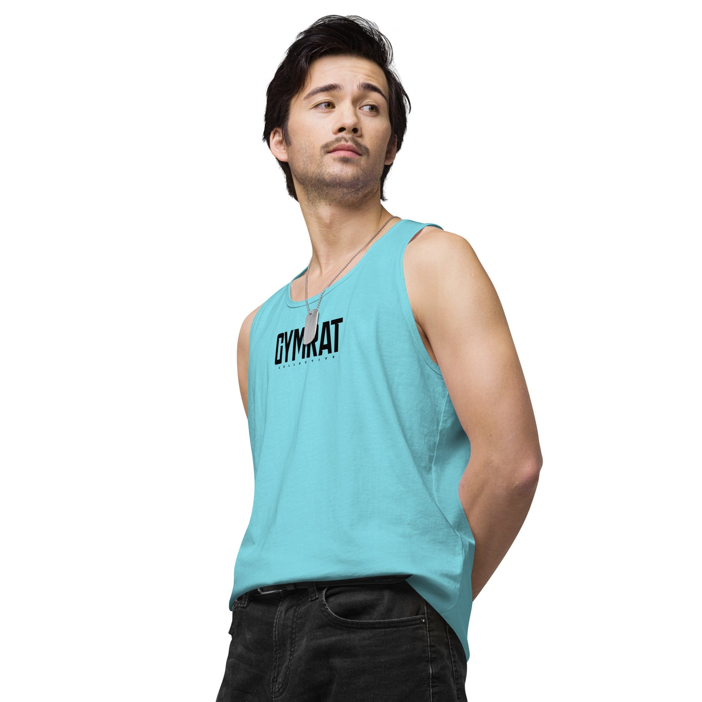 GYMRAT collective Men’s premium tank top