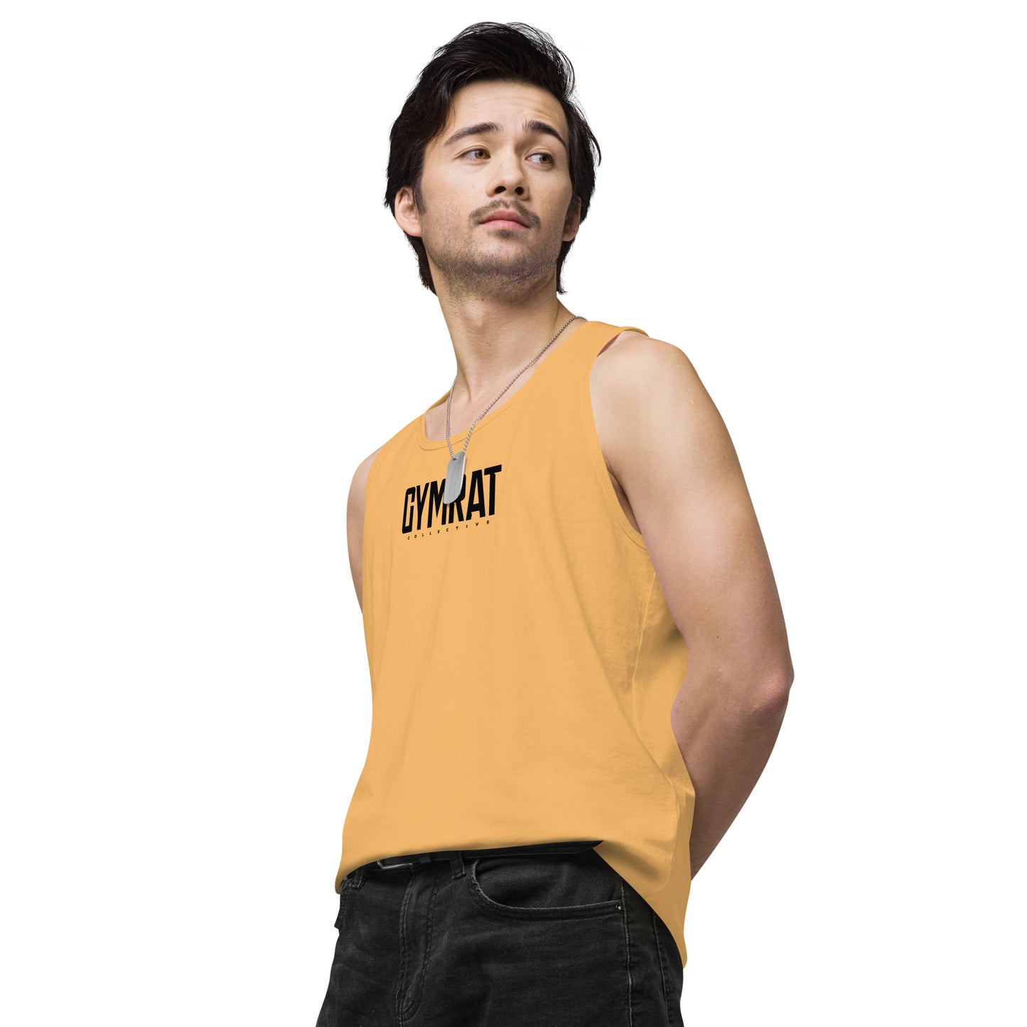 GYMRAT collective Men’s premium tank top