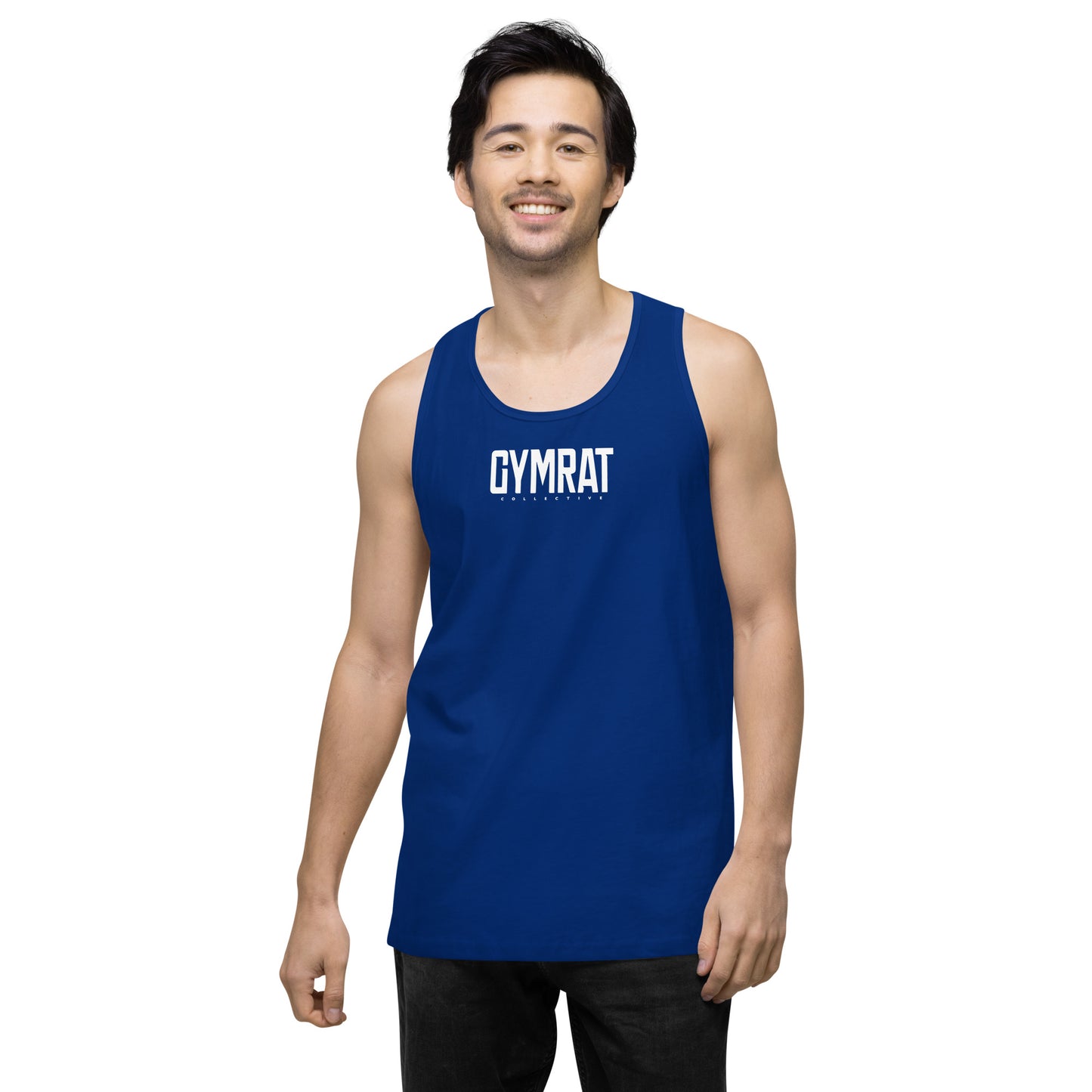 GYMRAT collective Men’s premium tank top