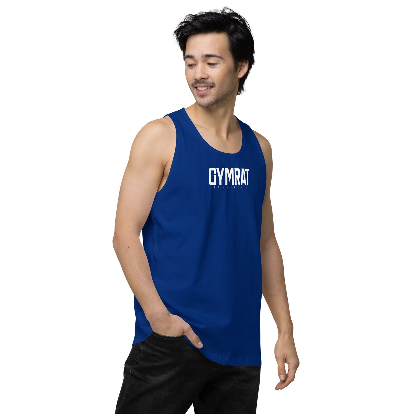 GYMRAT collective Men’s premium tank top