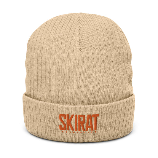 SKIRAT collective Ribbed knit beanie