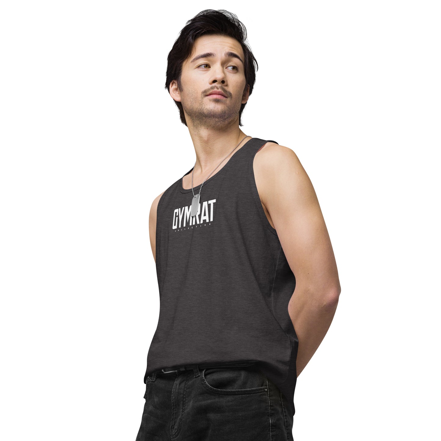 GYMRAT collective Men’s premium tank top
