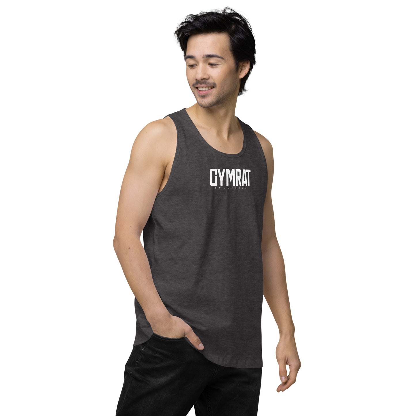 GYMRAT collective Men’s premium tank top