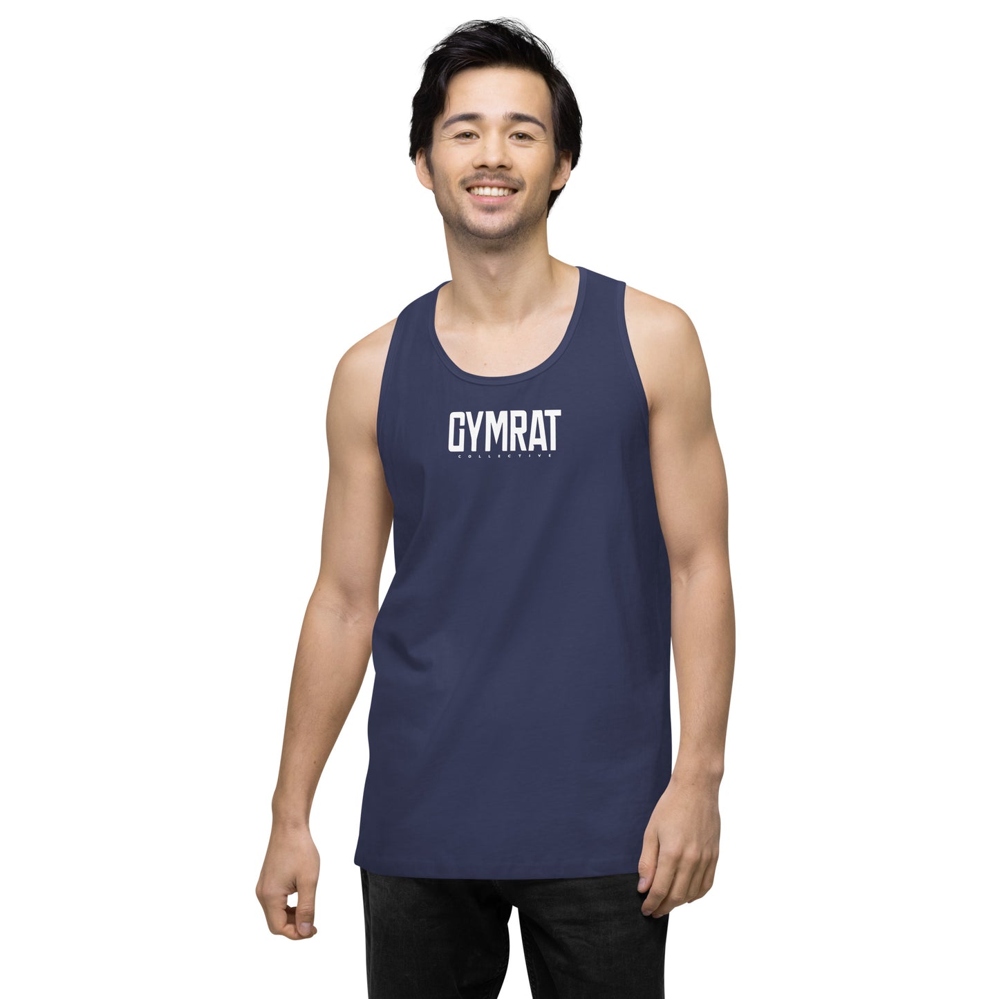 GYMRAT collective Men’s premium tank top