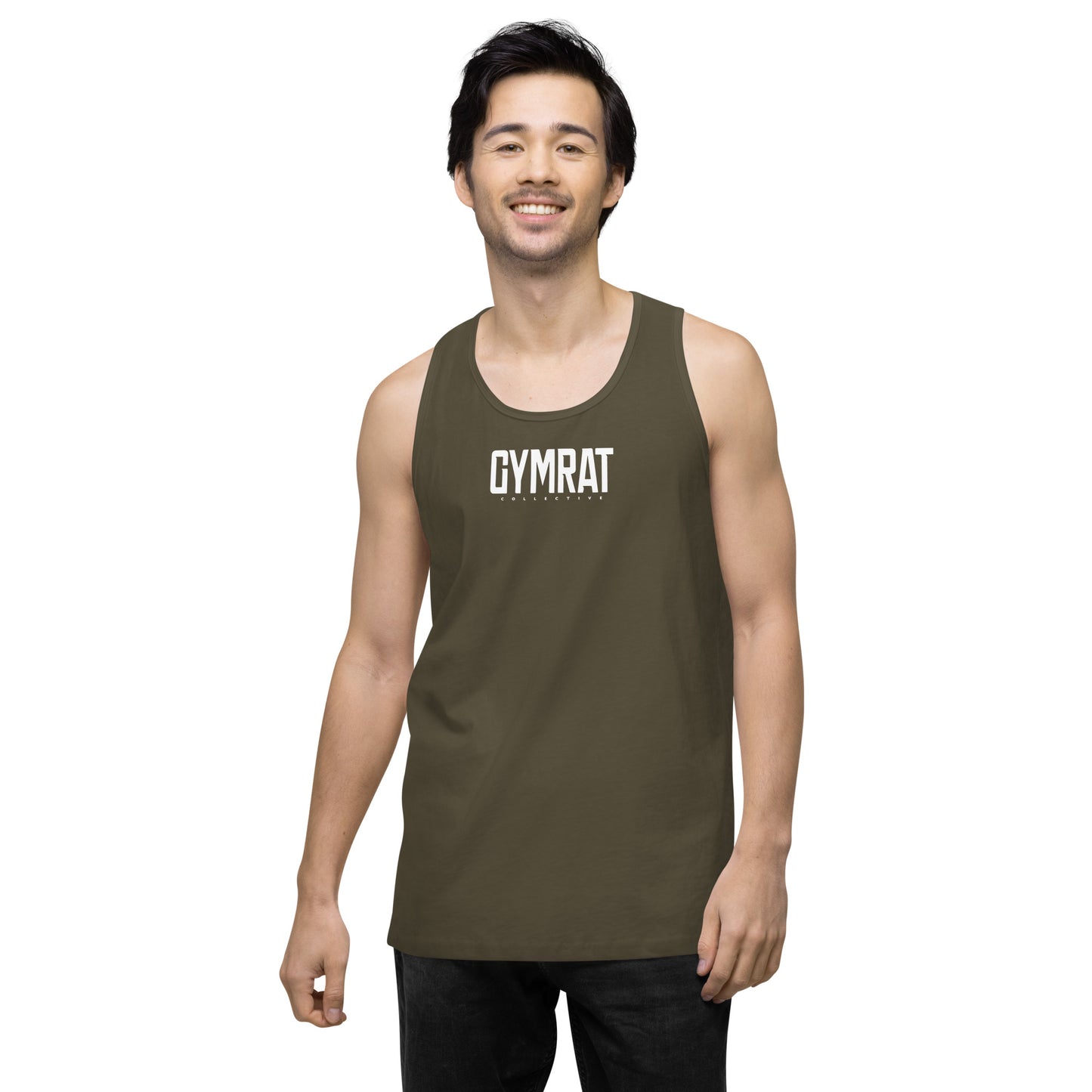 GYMRAT collective Men’s premium tank top