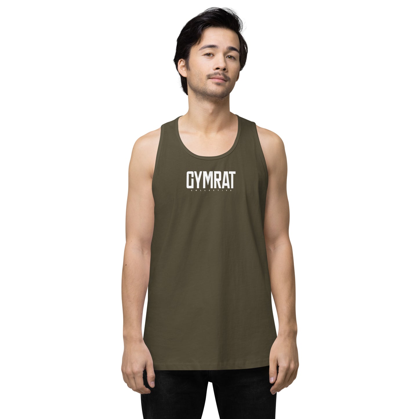 GYMRAT collective Men’s premium tank top