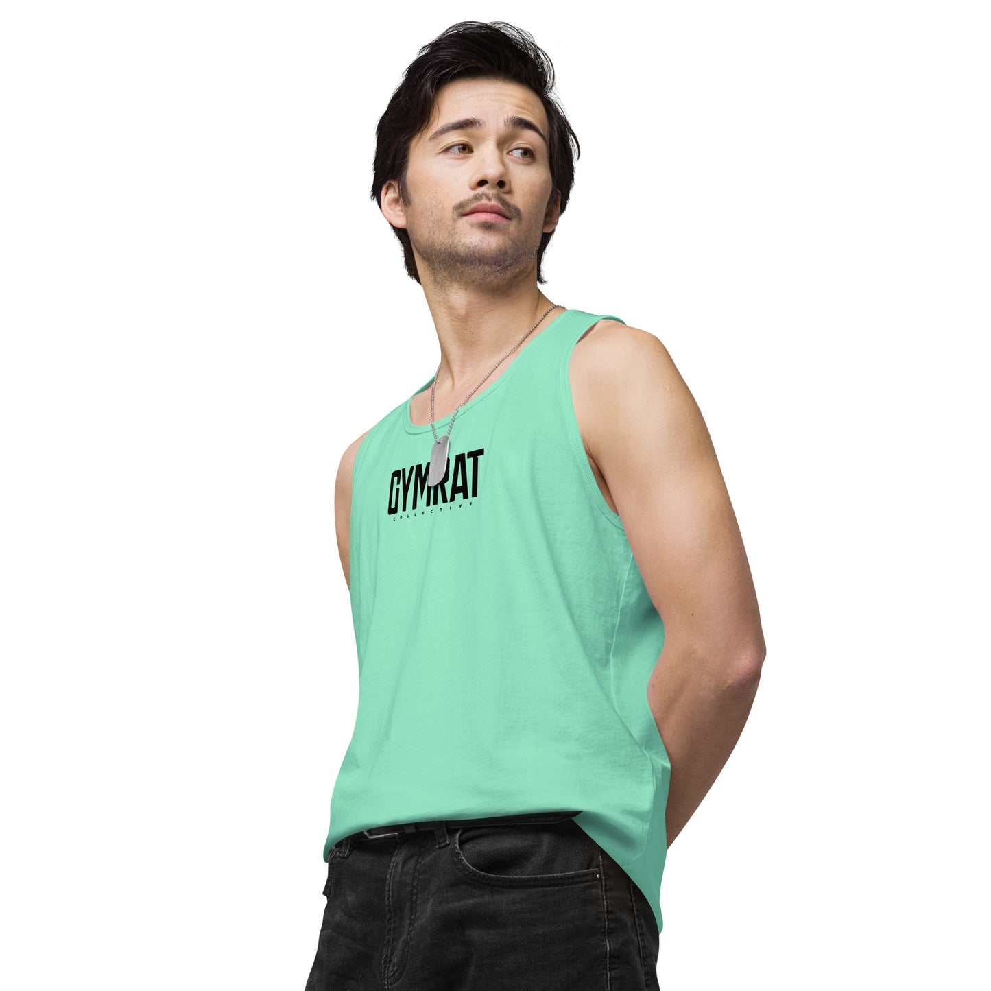 GYMRAT collective Men’s premium tank top