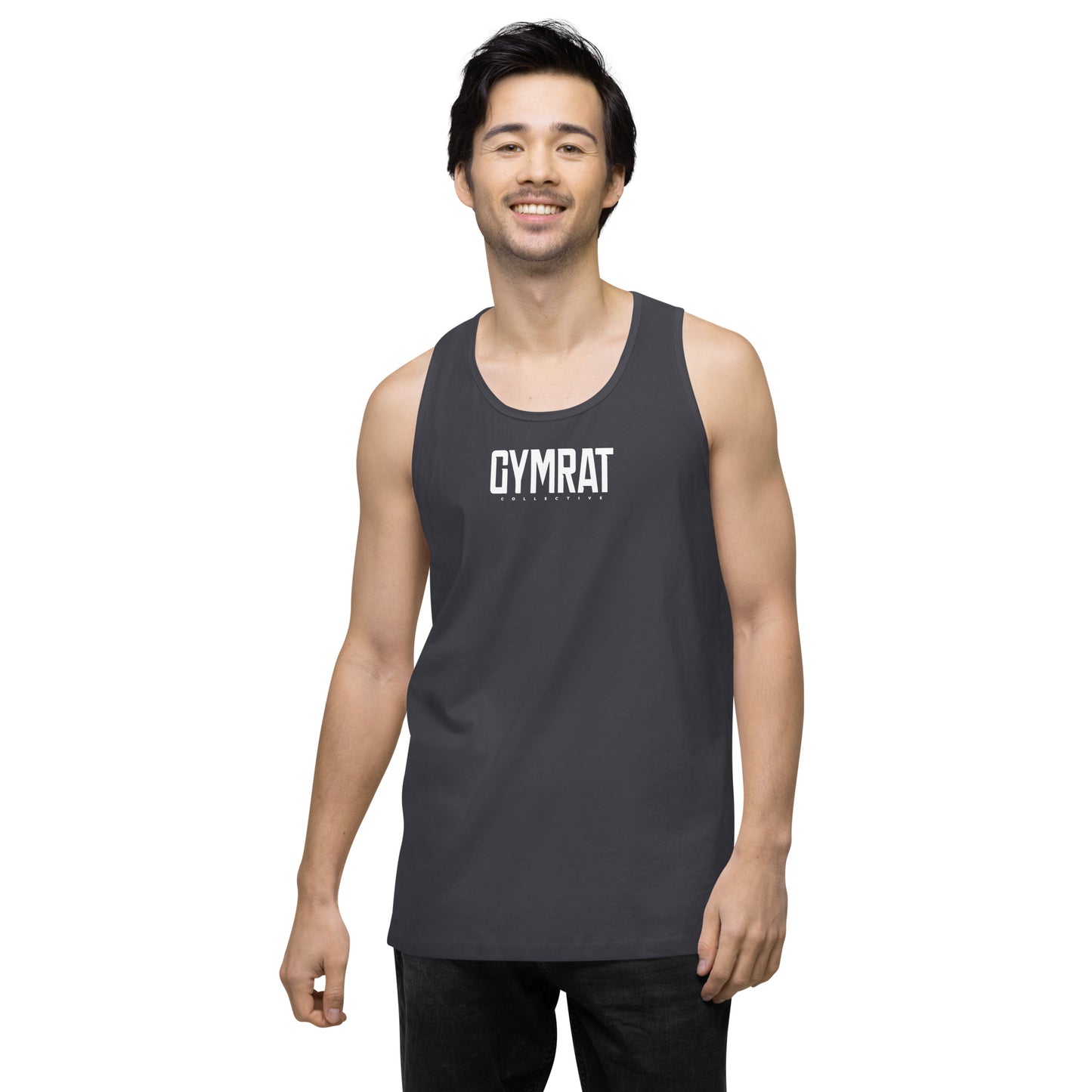 GYMRAT collective Men’s premium tank top