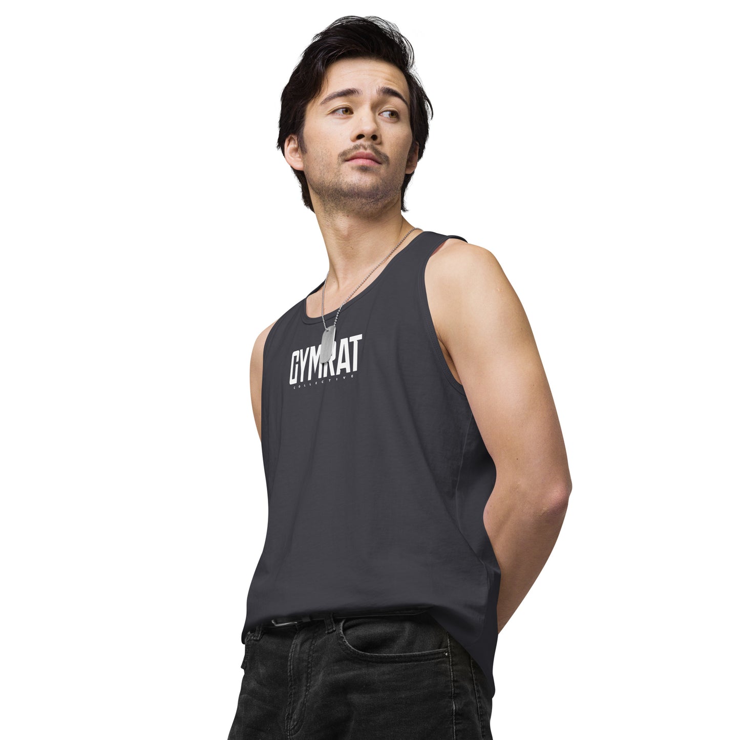 GYMRAT collective Men’s premium tank top
