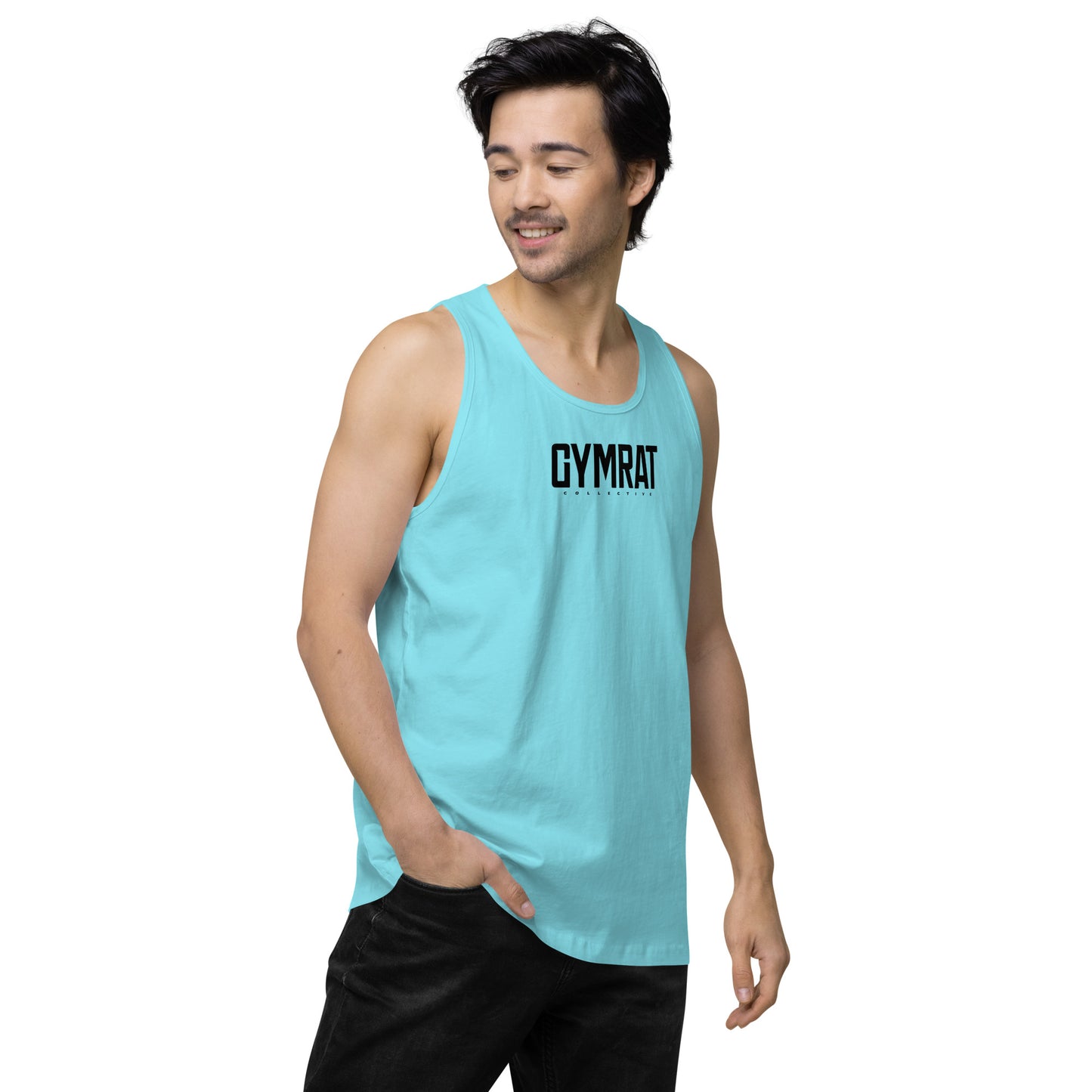 GYMRAT collective Men’s premium tank top
