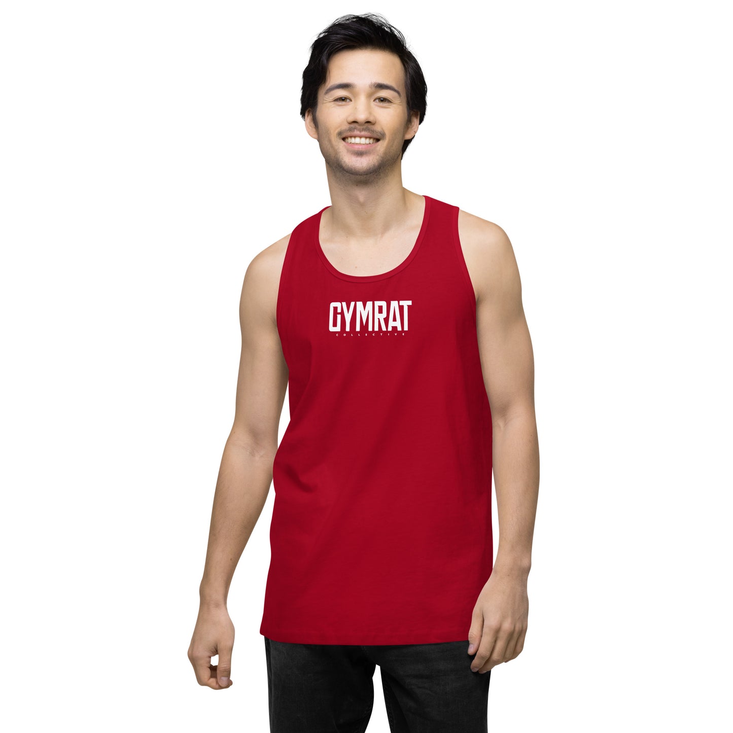 GYMRAT collective Men’s premium tank top