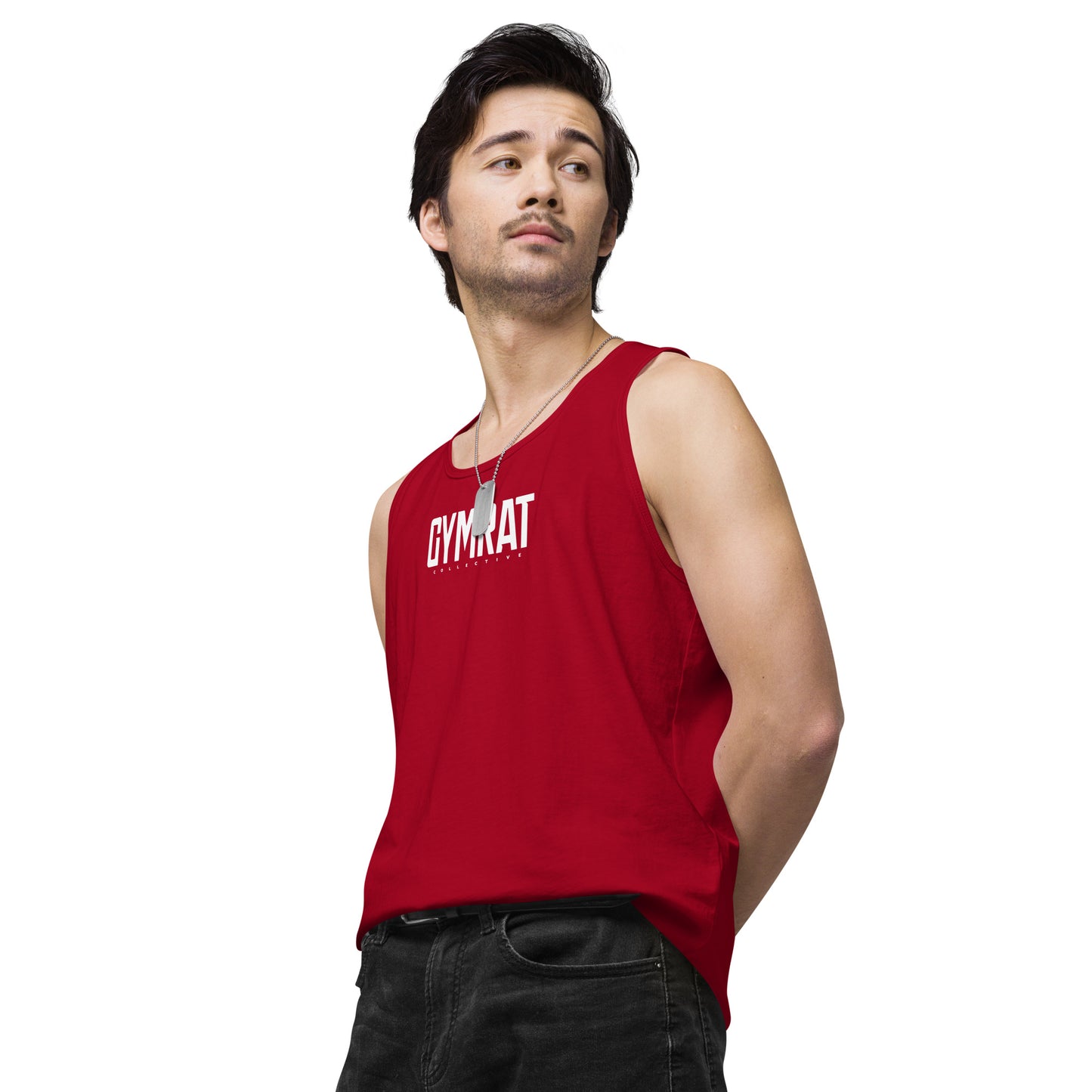GYMRAT collective Men’s premium tank top