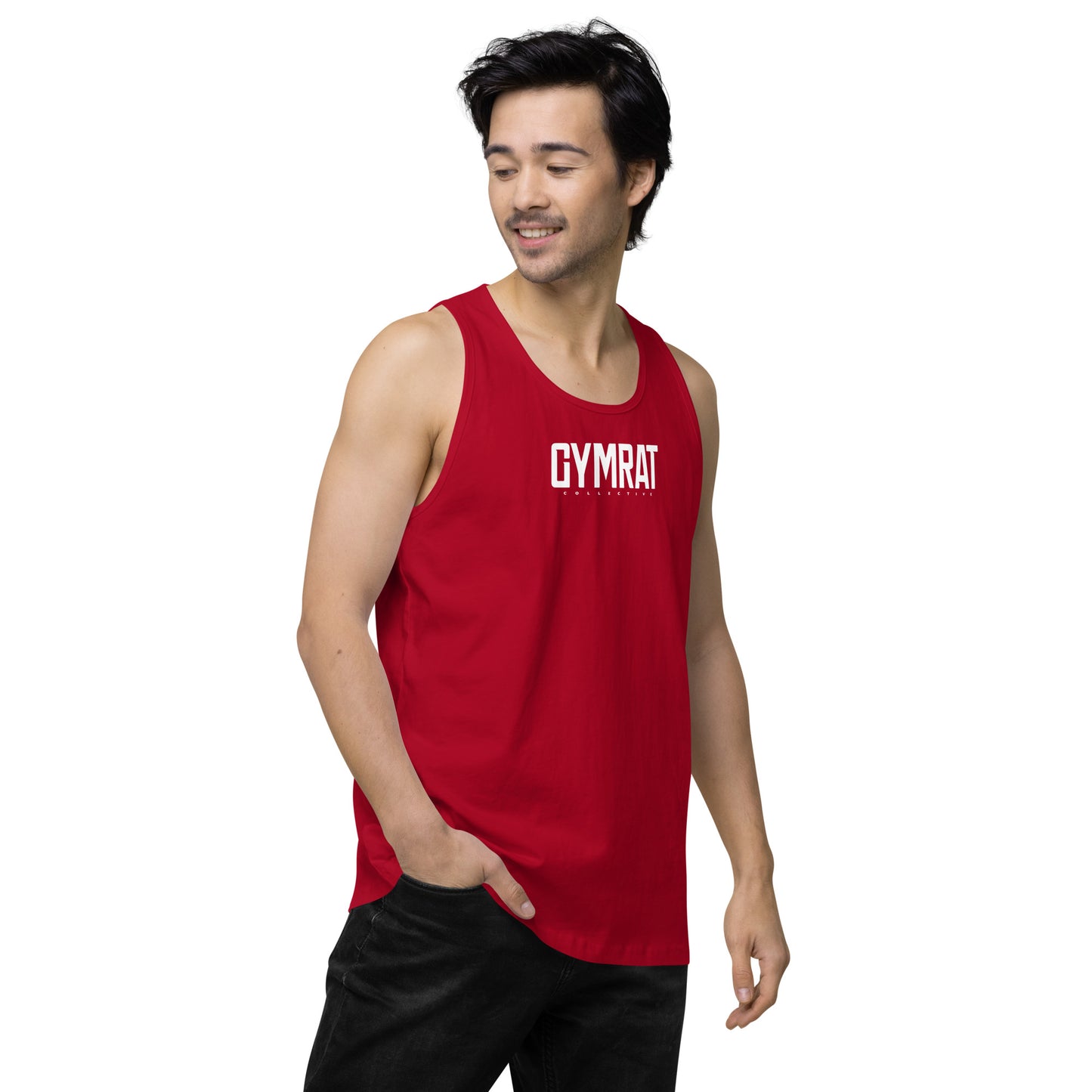 GYMRAT collective Men’s premium tank top