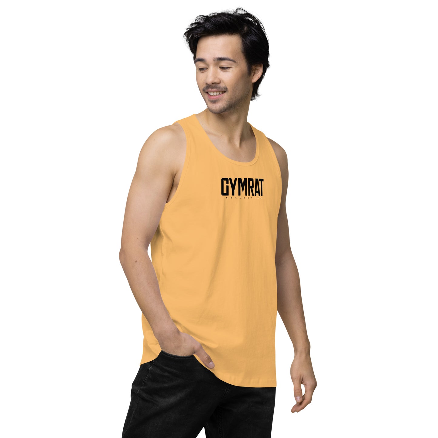 GYMRAT collective Men’s premium tank top