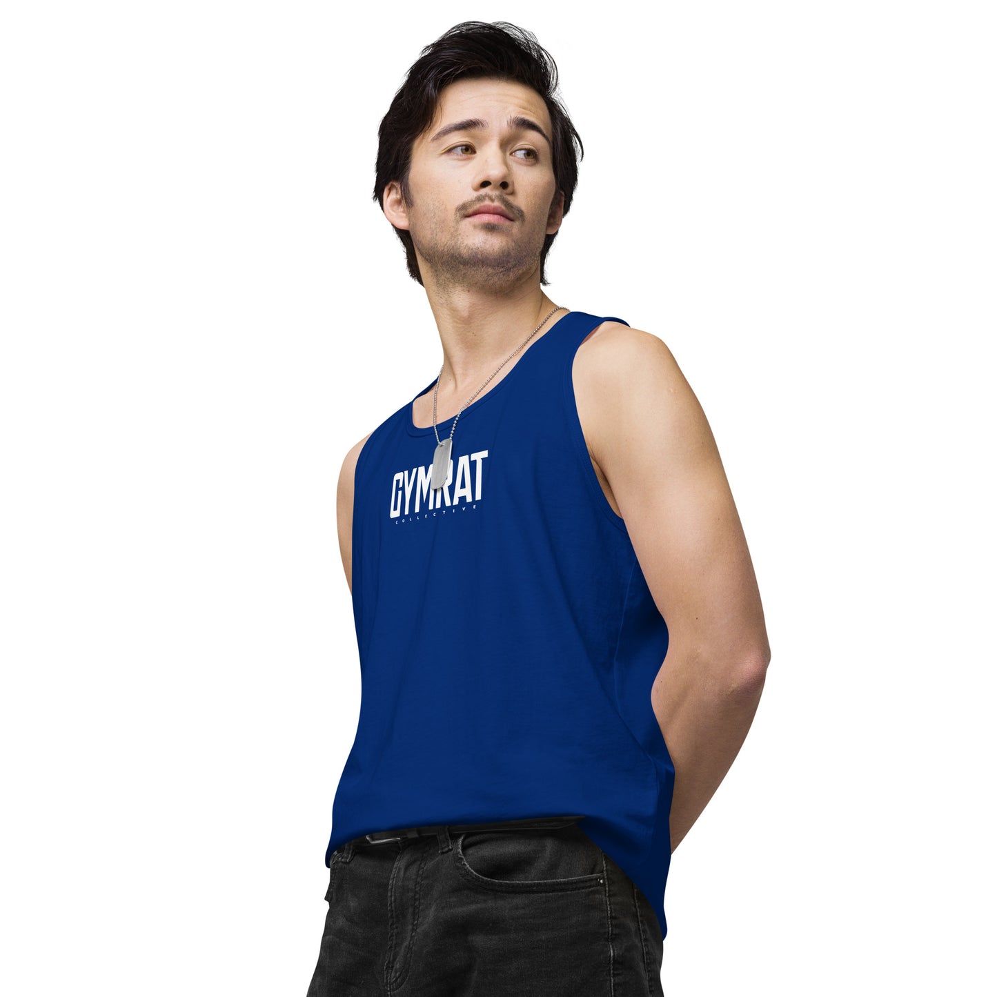 GYMRAT collective Men’s premium tank top