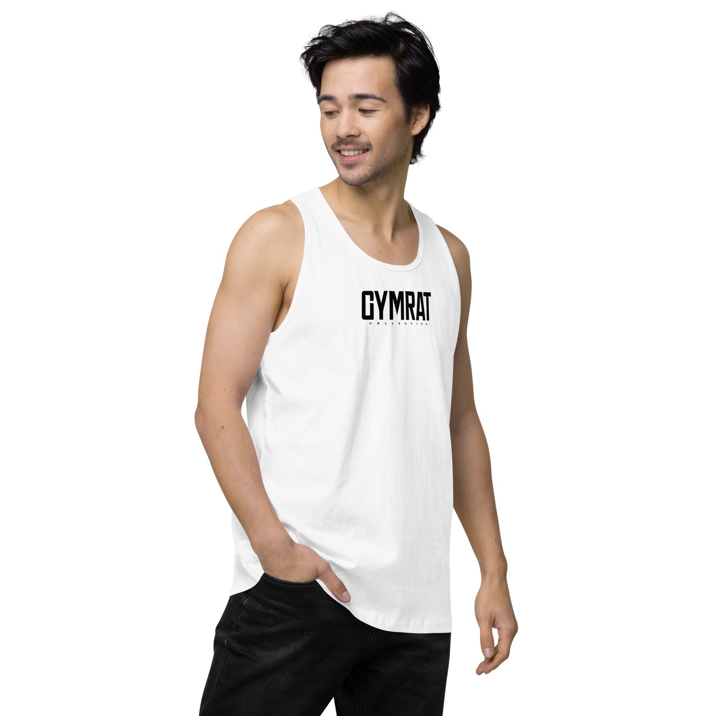 GYMRAT collective Men’s premium tank top